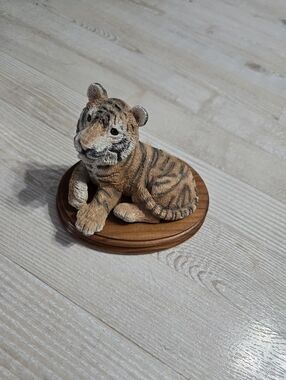 Stone Critters Tiger Cub Figurine